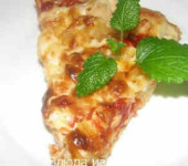 пицца с курицей и ананасами рецепт